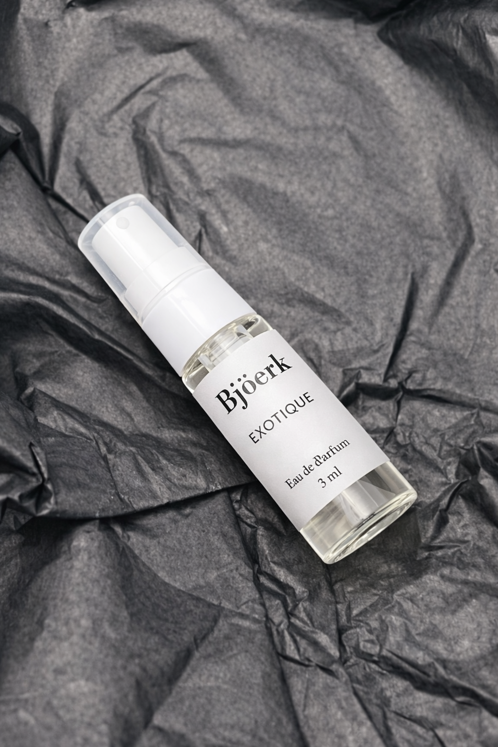 Bjöerk EXOTIQUE Tester 3ml – närbild
