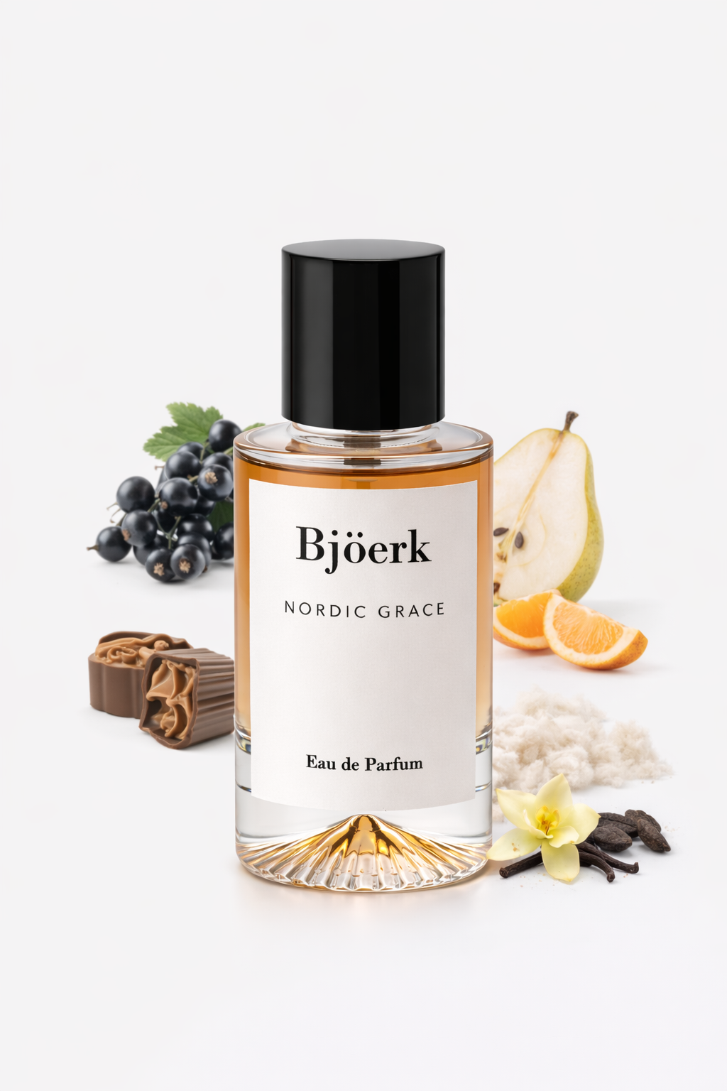 Bjöerk NORDIC GRACE doftnoter – topp, hjärta och bas